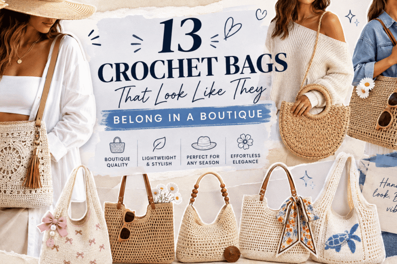 13 Crochet Bags That Look Like They Belong in a Boutique