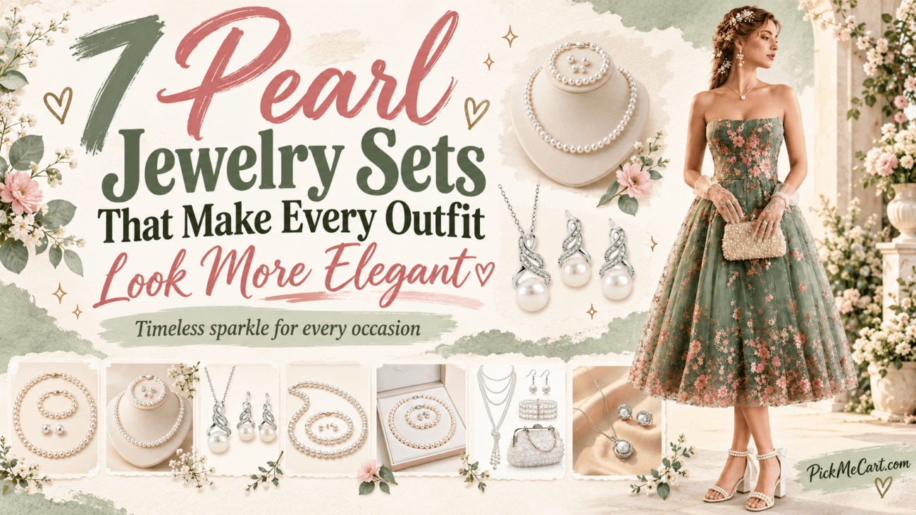 7 Pearl Jewelry Sets That Make Every Outfit Look More Elegant